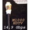 HDMI Monster Cable M1000HDTV 1.3 Blindé OR 2m43