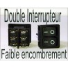 Switch Interrupteur Double - compact 250v 12v