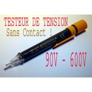 Testeur de Voltage, Tension, 90v - 600v Sans Contact