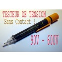 Testeur de Voltage, Tension, 90v - 600v Sans Contact