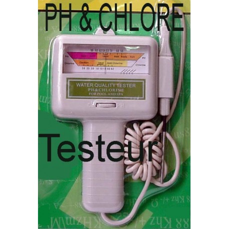 PH-mètre Testeur d'eau Automatique de Chlore Multifonction,CL2 PH Analyseur Qualité  l'Eau de Spa Piscine Sonde Testeur numérique - Cdiscount Jardin