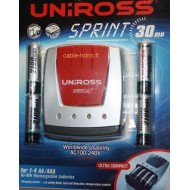 Chargeur 30mn Uniross + 4 pile rechargeable NIMH rapide