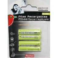 Piles rechargeables UNIROSS AAA 1000mAh Telephone (x4/x8)