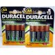 Piles rechargeables DURACELL AA NiMH (2450mAh/2650mAh)