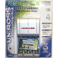 Chargeur + 4x Pile rechargeable LR3 AAA 1000mAh MP3