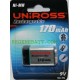 Piles rechargeables UNIROSS 9v 170mAh NiMH