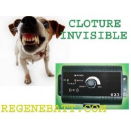 Cloture collier électrique anti fugue pour chien