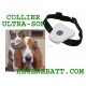 Collier anti-aboiement ultrason chien