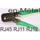 Pince sertir cable réseau RJ45 telephone RJ11