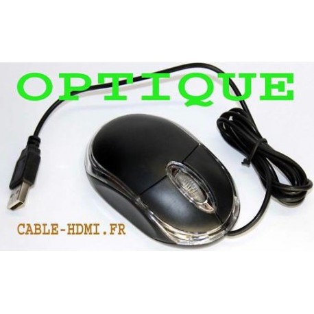 Mini Souris Optique Roulette 3D USB 2.0 Hi-Speed