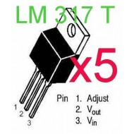 LM317T LM317 Régulateur Variable de Voltage 1,2V - 37V