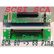 Adaptateur SCA 80 vers SCSI 68 PIN ULTRA 320 /160 LVD