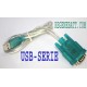 Convertisseur Adaptateur Port USB / Serie (RS232)