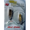 Real Cable USB 2.0 A/A OR 24K Blinde - 2m - PC MAC