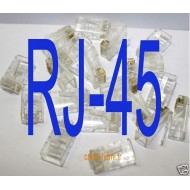 20 Fiches connecteurs RJ45 RJ-45 Prise Cat5 Cat6