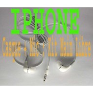 Casque écouteur kit piéton earphone iPhone 2G 3G 3GS 4