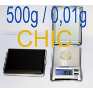 500g ± 0,01g Balance électronique de précision