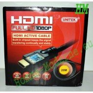 Câble HDMI 20m High Speed 1080p Puce Signal Amplifiée