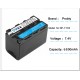 6800mAh sortie USB NP-F770 F750 F730 batterie